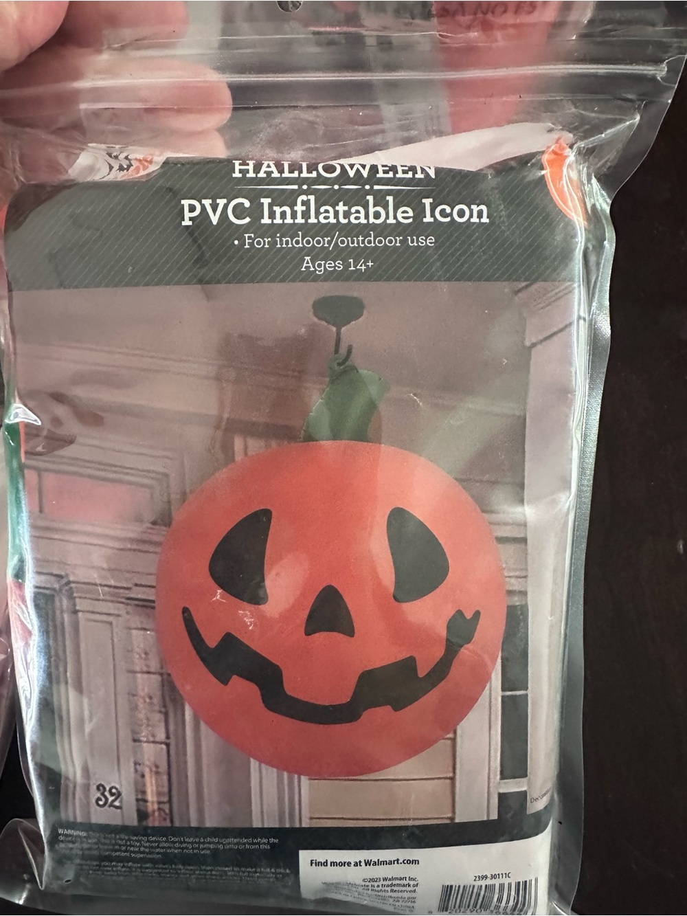 Halloween Assorted Orange and White Holiday Decor Pack 7 unopened items - Picture 2 of 7